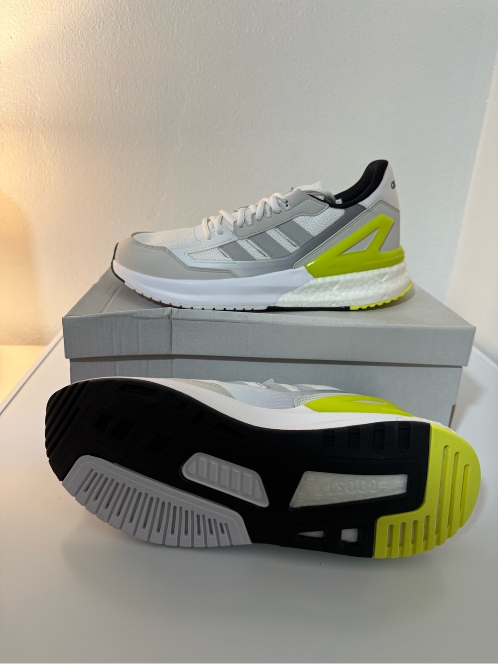 adidas Men Nebzed Super Boost Running Shoes GW1105 Size 10